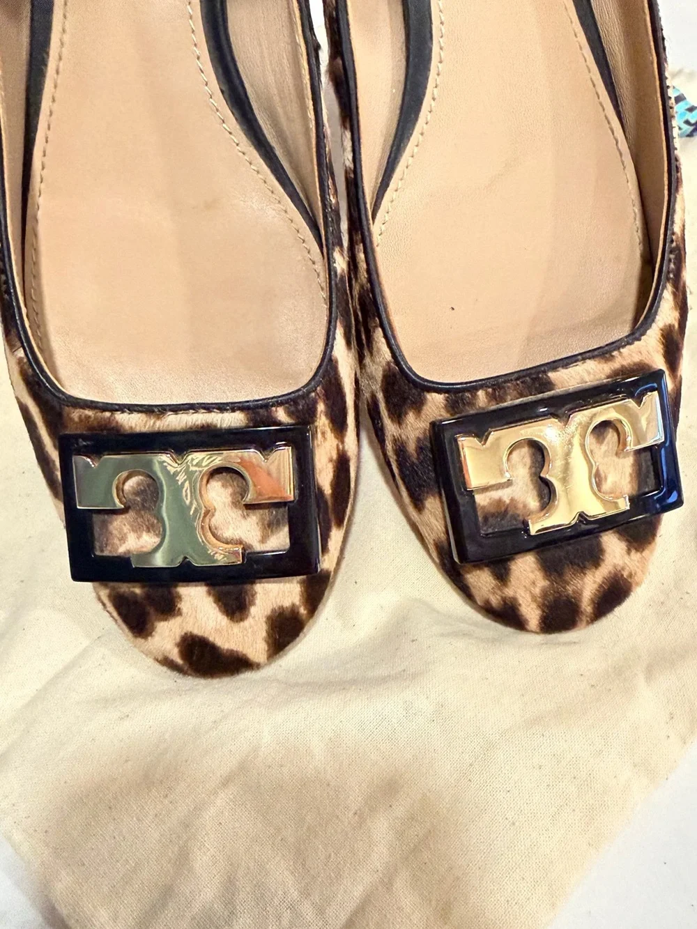 Tory Burch Calf Hair Heels